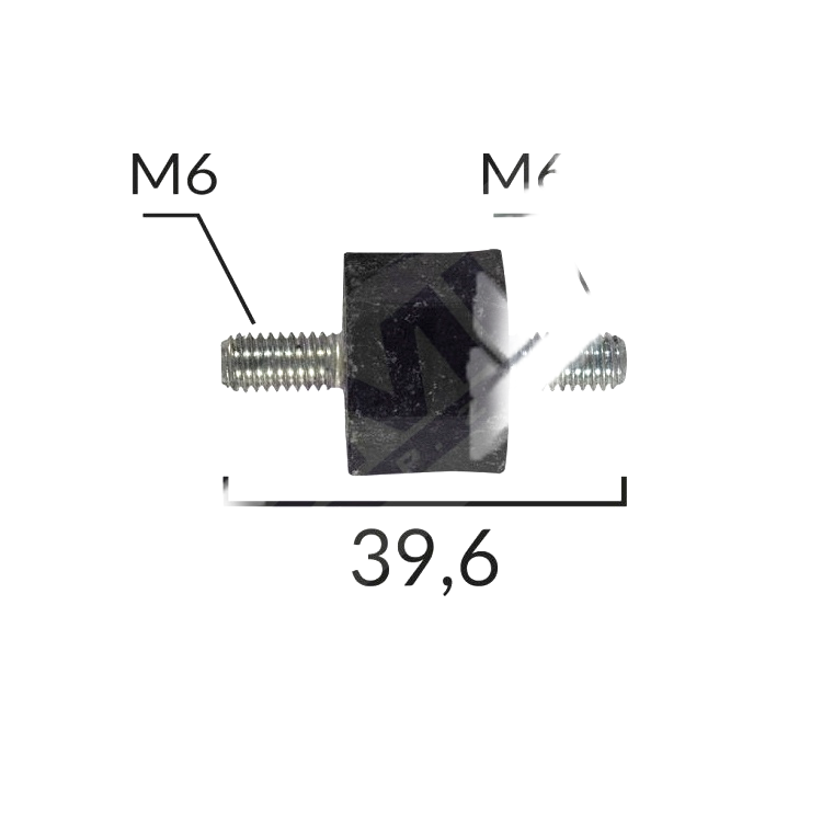 ROMIX 161 607 C60581  -  RUBBER BUMP STOP GALAXY,SHARAN,T4